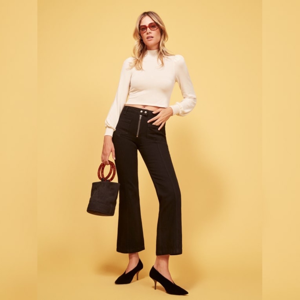 COPY - Reformation Elle Jeans - Black